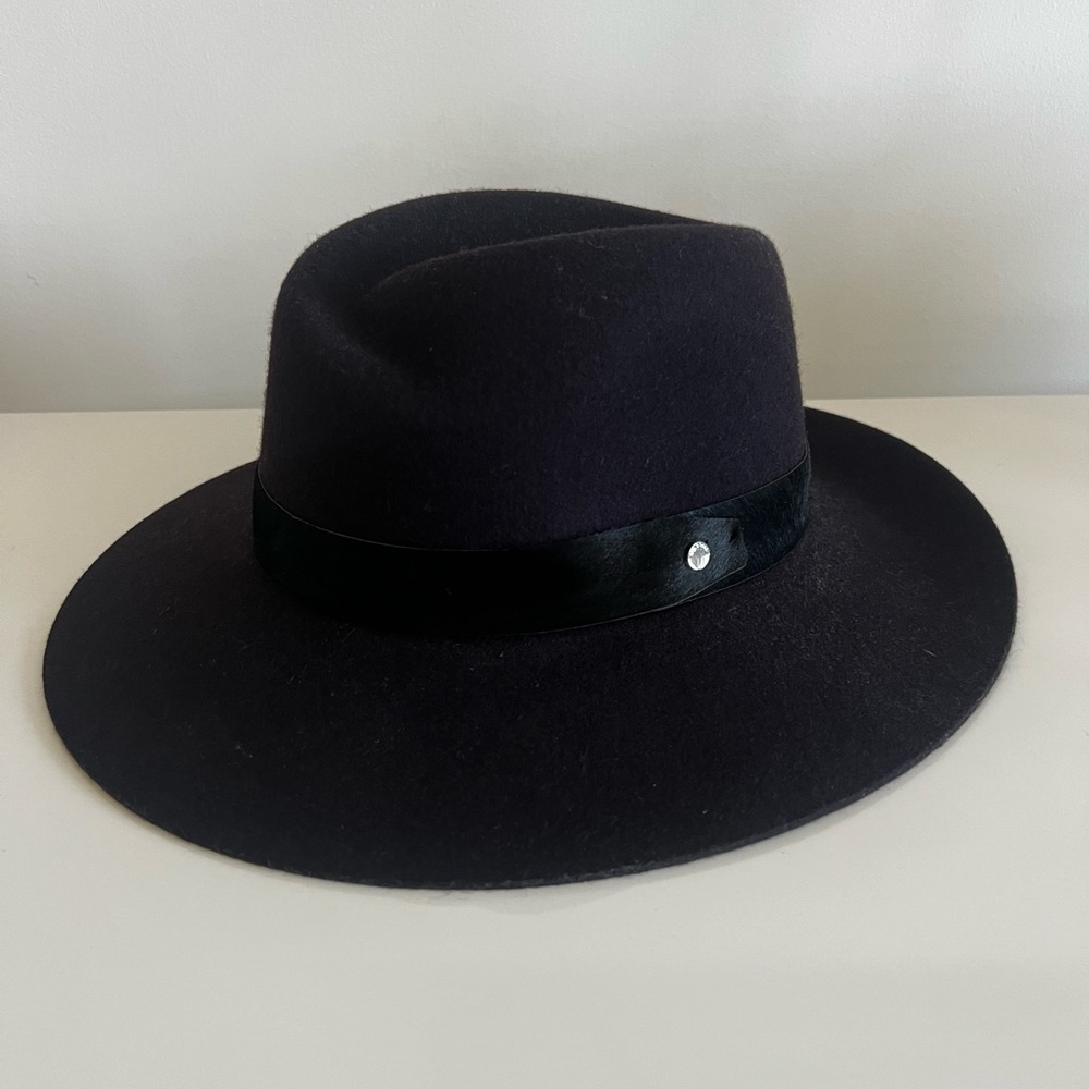 RAG & BONE HAT: Deep purple wool hat - Picture 5 of 7